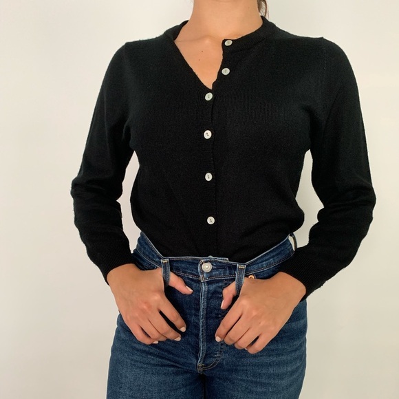 Black Bettie Page Cardigan by Tatyana - Picture 1 of 5